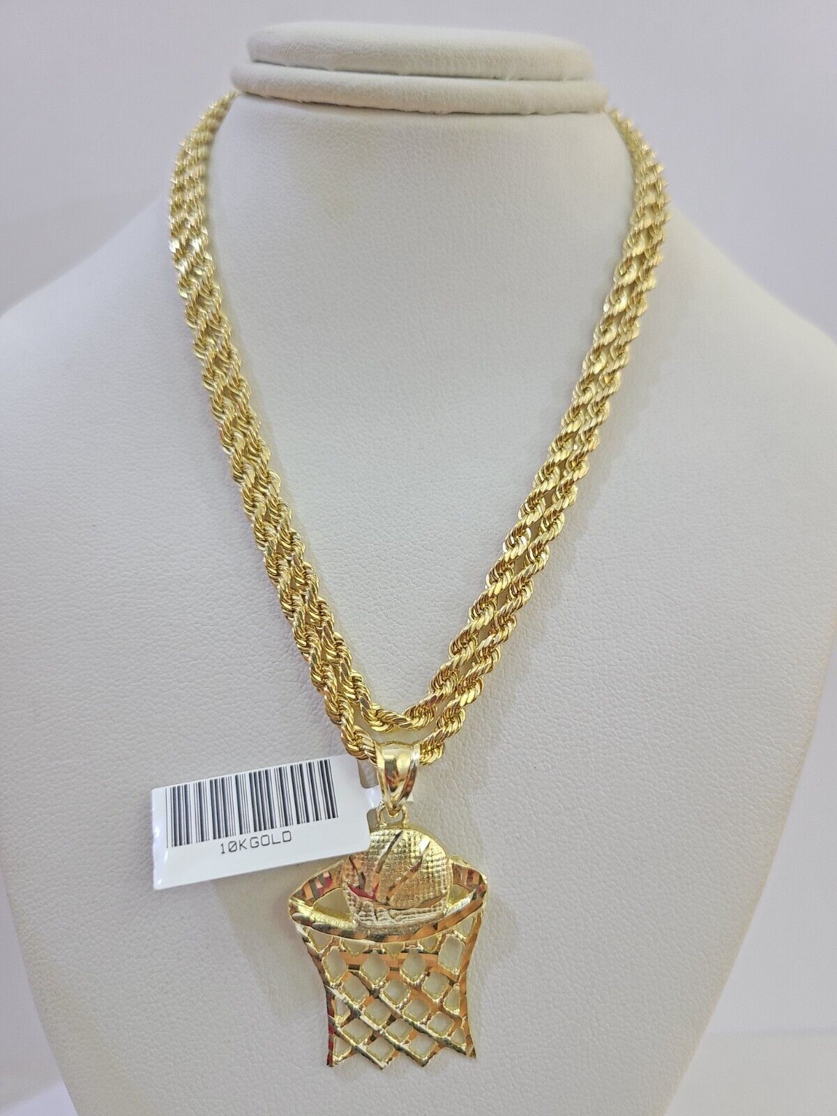 10K Gold Necklace popular Pendant