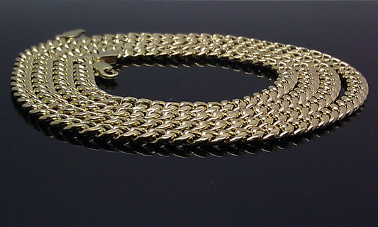 10K Yellow Gold Men Miami Cuban Chain 30" 5mm Box Lock
