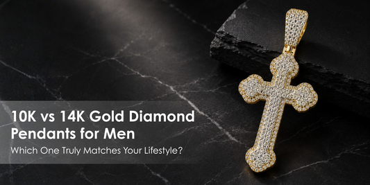 10K vs 14K Gold Diamond Pendants for Men Which One Truly Matches Your Lifestyle