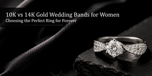 10K vs 14K Gold Wedding Bands for Women Choosing the Perfect Ring for Forever