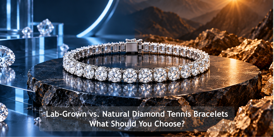 Lab-Grown vs. Natural Diamond Tennis Bracelets: What Should You Choose?