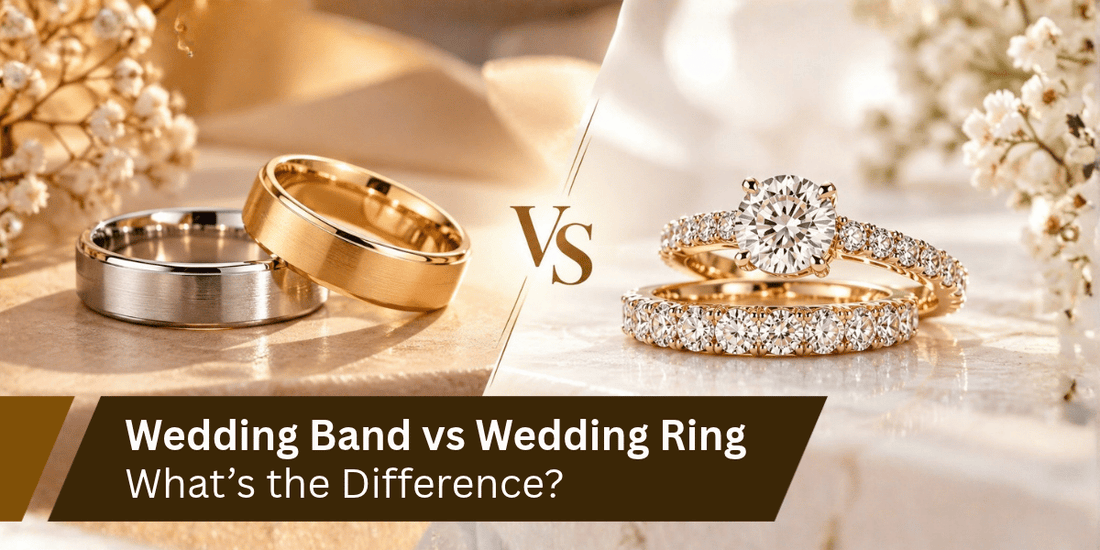 Wedding Band vs Wedding Ring: What’s the Difference?