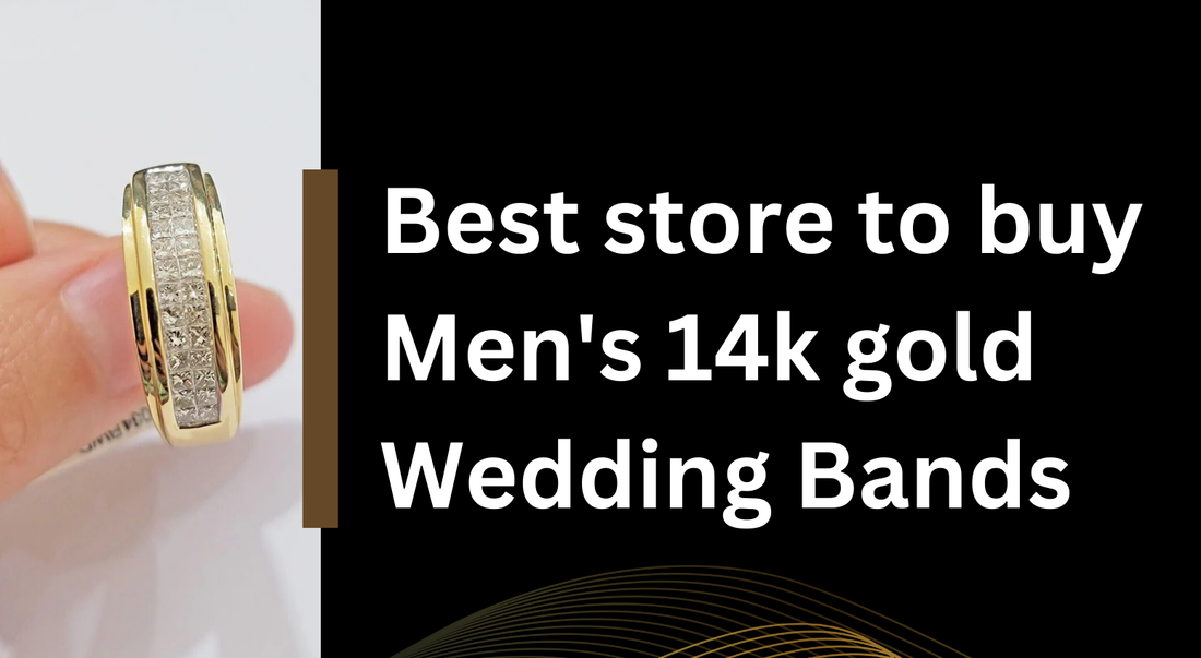Best store to buy Men's 14k gold Wedding Bands