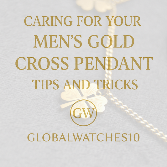 Caring for Your Men's Gold Cross Pendant Tips and Tricks