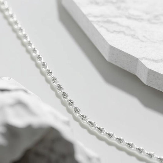 What is a Diamond Cut Rope Chain