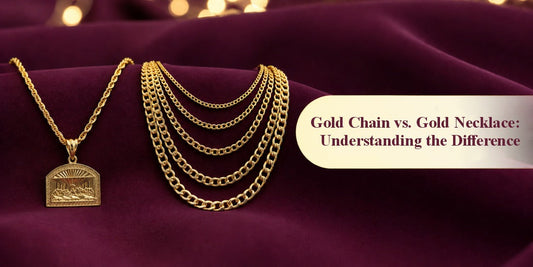 Gold Chain vs. Gold Necklace: Understanding the Difference
