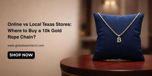 A premium 10k Gold Rope Chain for Men featuring set 'B