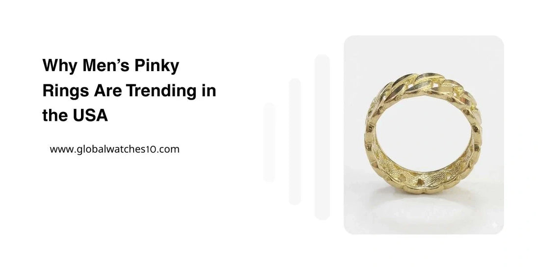 Why Men’s Pinky Rings Are Trending in the USA