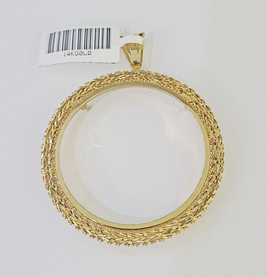 Real 14k Bezel Ring Centenario Coin Yellow Gold Mexico Mexican Coin