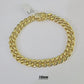 Real 10k Miami Cuban link Bracelet 6mm-11mm 7.5"-9" 10kt Yellow Gold