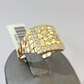 10k Nugget Ring Yellow Gold Women Real Men Genuine 10Kt