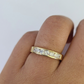 Solid 14k Gold Ring Set Trio Wedding Band REAL His Her Set Casual Wedding