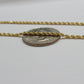 18k Yellow Gold Rope Chain 2mm 16"-24" Inch Real Gold 18kt All Sizes