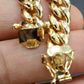 8mm 10k Gold Miami Cuban Bracelet 1 piece 7.5" 2 pieces 8" 3 braclet in totoal