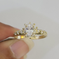 Real 10k Yellow Gold Ring Wedding Engagement Casual 10Kt Genuine