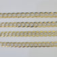 10k Cuban Curb Bracelet Gold 6mm 7mm 8mm 9mm Diamond Cuts 7" 7.5" 8" 8.5" 9"