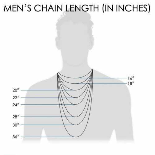 18k Real Solid Miami Cuban Chain Yellow Gold 2mm 18"-24" Inch Genuine Necklace