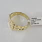 10k Nugget Ring Yellow Gold Women Men Real Genuine 10Kt