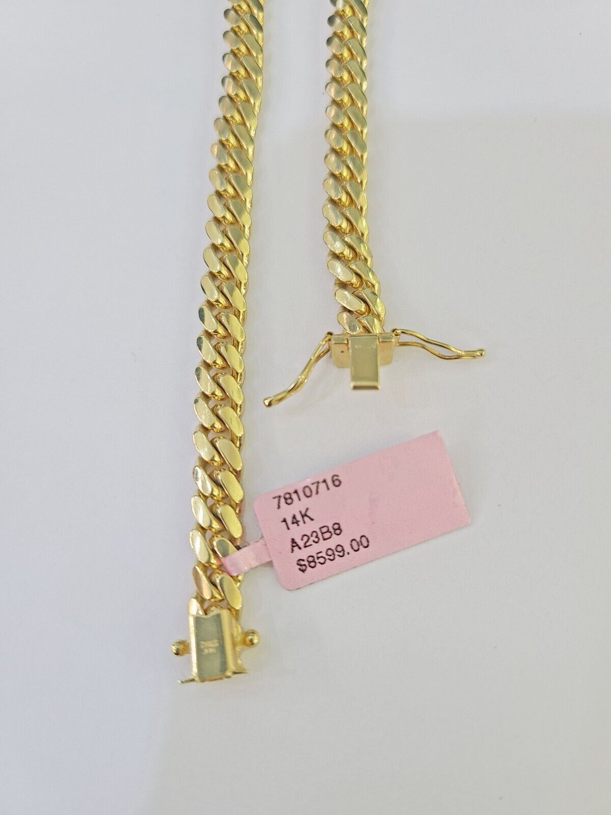 Real 14k Yellow Gold Miami Cuban link Bracelet 6mm 7.5"-9" Inch Solid