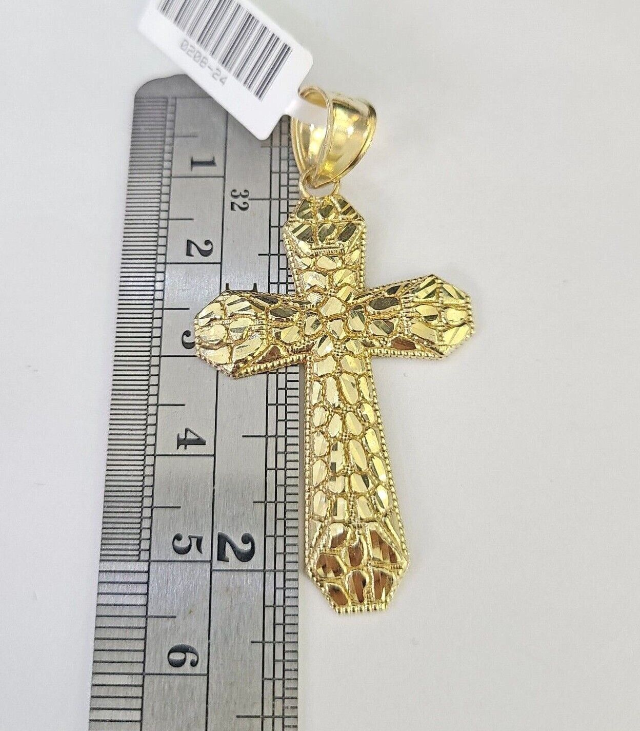 Real 10k Gold Rope Chain Jesus Cross Charm Pendant SET Necklace 3mm 20"-30" Inch