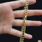 Real 10k Gold Cuban curb link chain Necklace 6.5mm 20" Authentic 10k Yellow Gold