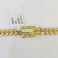 10K Miami Cuban Link Chain Yellow Gold Real 6mm 26 inch Necklace