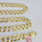 14k Solid Gold Cuban Curb Link chain 11mm 24 Inches Real Necklace Yellow Genuine