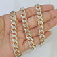 Real 10k Royal Monaco Chain 6mm Diamond Cut 18-26 inches Yellow Gold