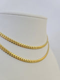 18k Solid Miami Cuban Necklace Chain Yellow Gold 4mm 20" Inch Genuine Real