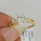 Real 10k Yellow Gold Ring Wedding Engagement Casual 10Kt Genuine