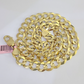 14k Solid Gold Cuban Curb Link chain 11mm 24 Inches Real Necklace Yellow Genuine