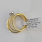 REAL 14k Diamond Ring Yellow Gold Ladies Men Trio SET Wedding Engagement Genuine