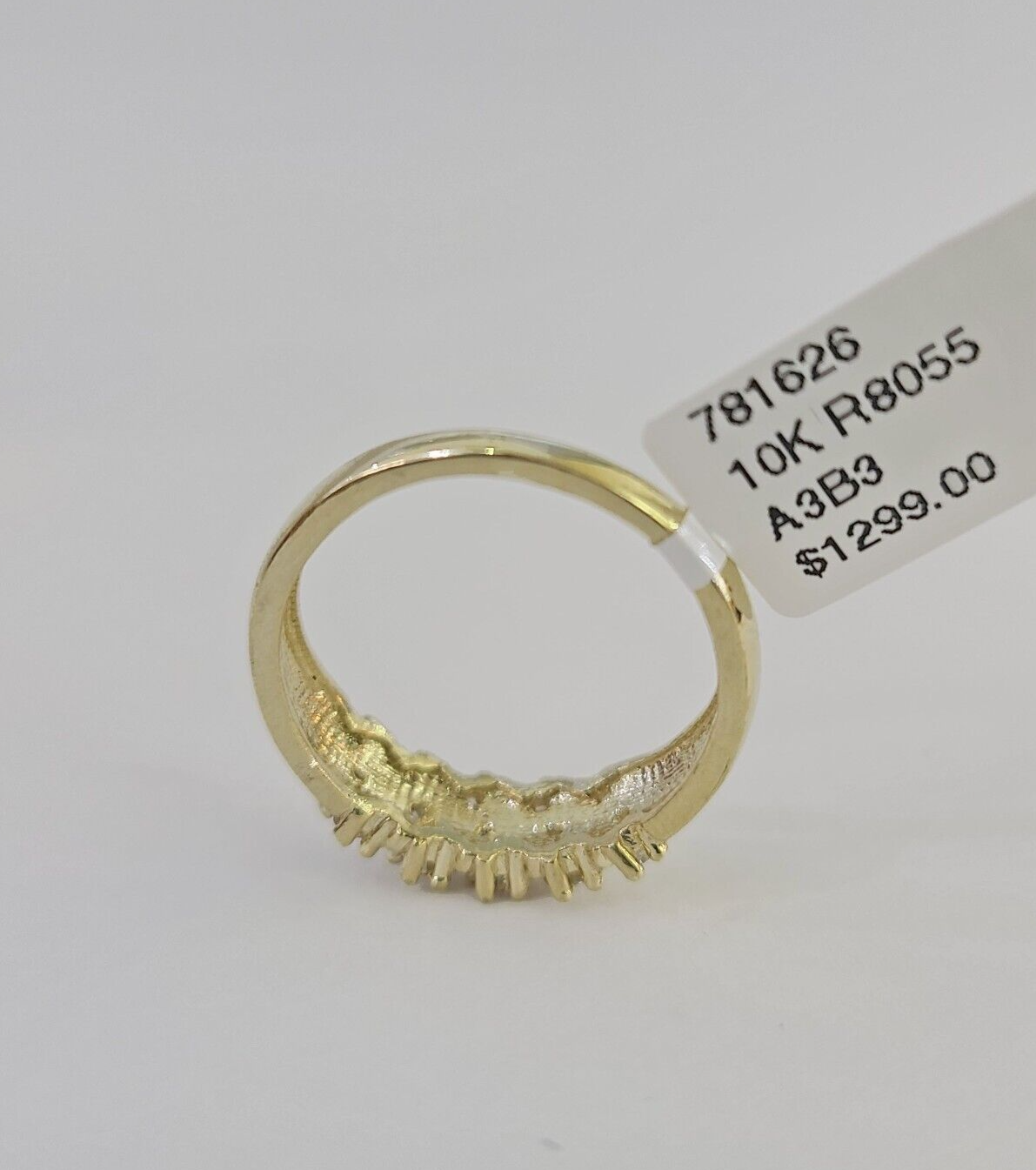 Real 10k Yellow Gold Ring Wedding Engagement Casual 10Kt Genuine