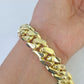 14K Solid Miami Cuban Bracelet Yellow Gold Box Clasp 9.5 Inch 15mm Link HEAVY