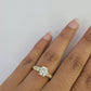 Real 10k Yellow Gold Ring Wedding Engagement Casual 10Kt Genuine