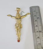 Real 10k Miami Cuban Chain Jesus Charm  END