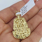 10k Miami Cuban Chain Pharaoh Charm Set 4.5mm 20"-28" Necklace Pendant Gold