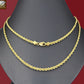 REAL 14k Yellow Gold Rope Chain 20" 22" 24" 26" 28" 30" Necklace