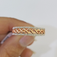 REAL 10k Rose Gold Diamond Mens Ring Engagement Wedding Genuine