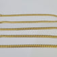 18k Solid Miami Cuban Chain Yellow Gold 4mm 24" Inch Genuine Necklace Real