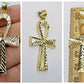 Real 10k Ankh Cross Yellow Gold Charm Chain Pendant Palm 20" 22" 24" 26" 28" 30"