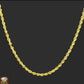 REAL 14k Yellow Gold Rope Chain 20" 22" 24" 26" 28" 30" Necklace