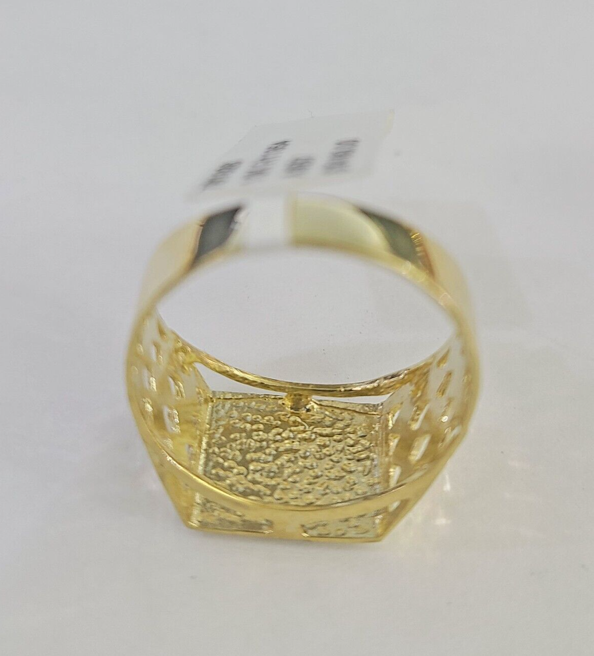 Real 10k Initial D Casual Ring Alphabet Yellow Gold 10kt Genuine