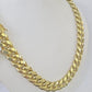 10k Yellow Gold Miami Cuban Link Chain Necklace 14mm 18-26 Inches Real