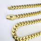 Real 10K Royal Monaco Chain Box Clasp 11mm Gold Necklace 10Kt 24" Genuine