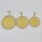 10k Centenario Coin Charm Yellow Gold 50 Pesos 1947 Mexican Coin