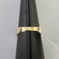 Real 10k Nugget Ring Yellow Gold Casual Ring 10kt Genuine