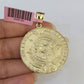 Real 14k Rope Chain Mayan Calendar Charm Yellow Gold Set 5mm 20"-30" Necklace