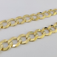 10k Solid Cuban Curb Link Bracelet Gold 8mm 8 Inches Real Yellow Gold