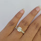 Real 10k Yellow Gold Ring Wedding Engagement Casual 10Kt Genuine